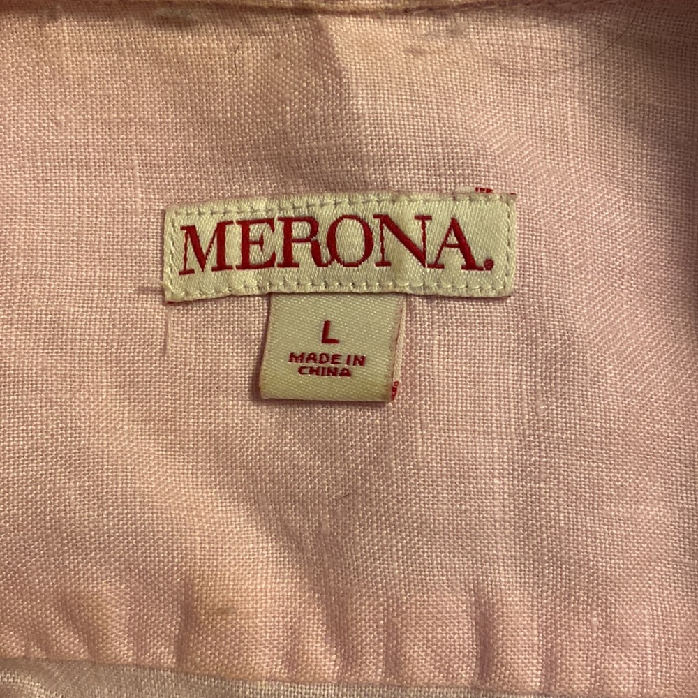 Merona Linen Button Down - Picture 4 of 4